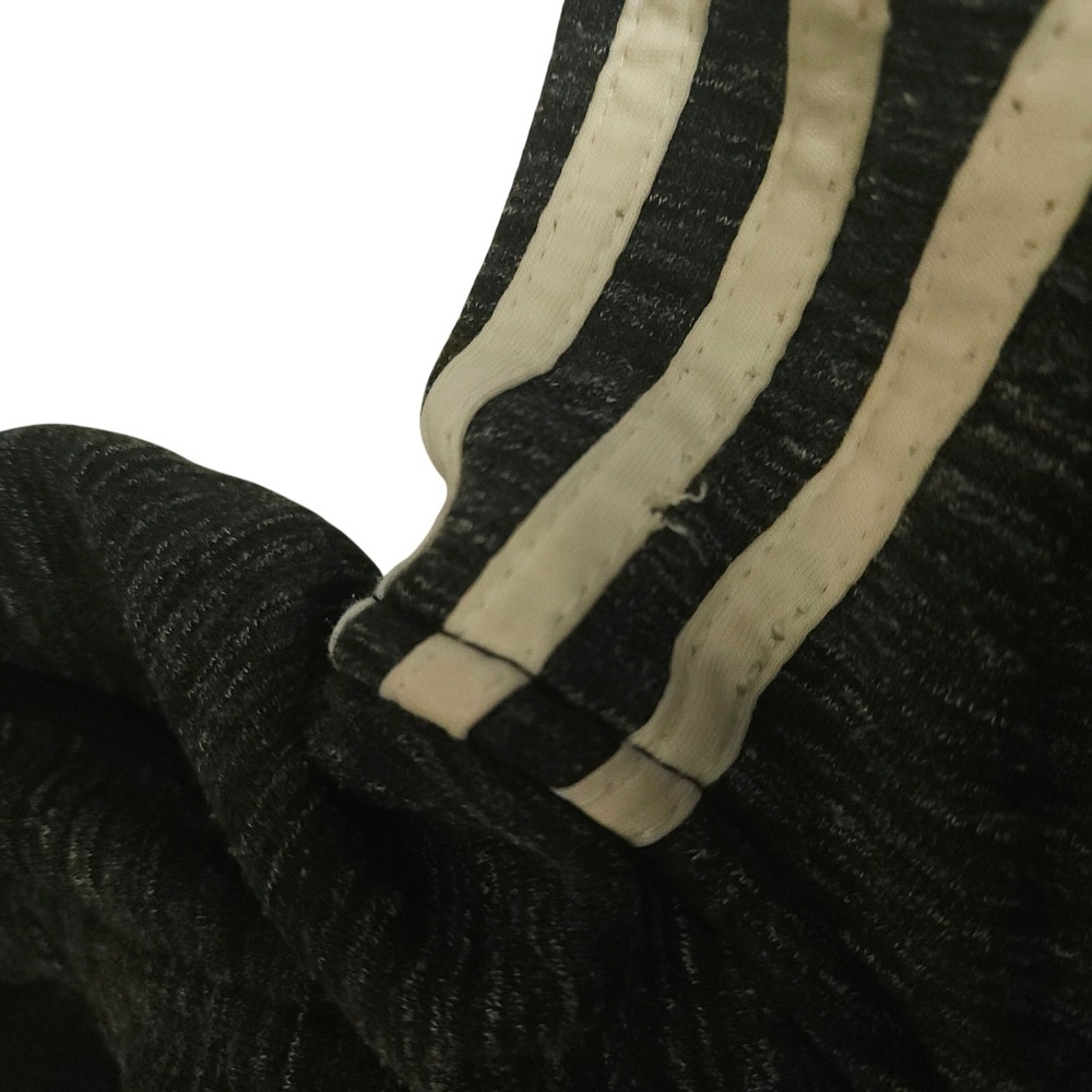Adidas Originals Mens XL Full Zip Hoodie Charcoal Grey Trefoil 3 Stripe Jacket - Picture 7 of 7